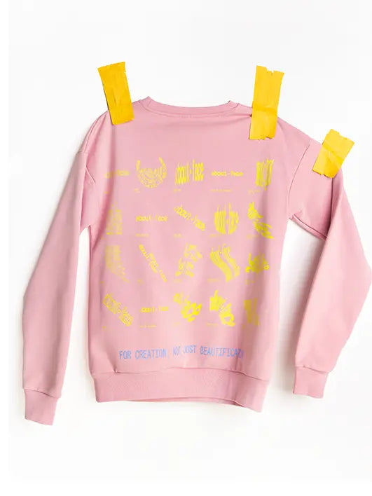 MOODY MAUVE CREWNECK